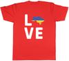 Love Ukraine Flag Unisexs Unisex TShirt Tee