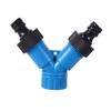 Female Thread Shunt Valve Y-Shaped Quick Connector Garden Irrigation Splitter Car Washing Controller Watering Supplies