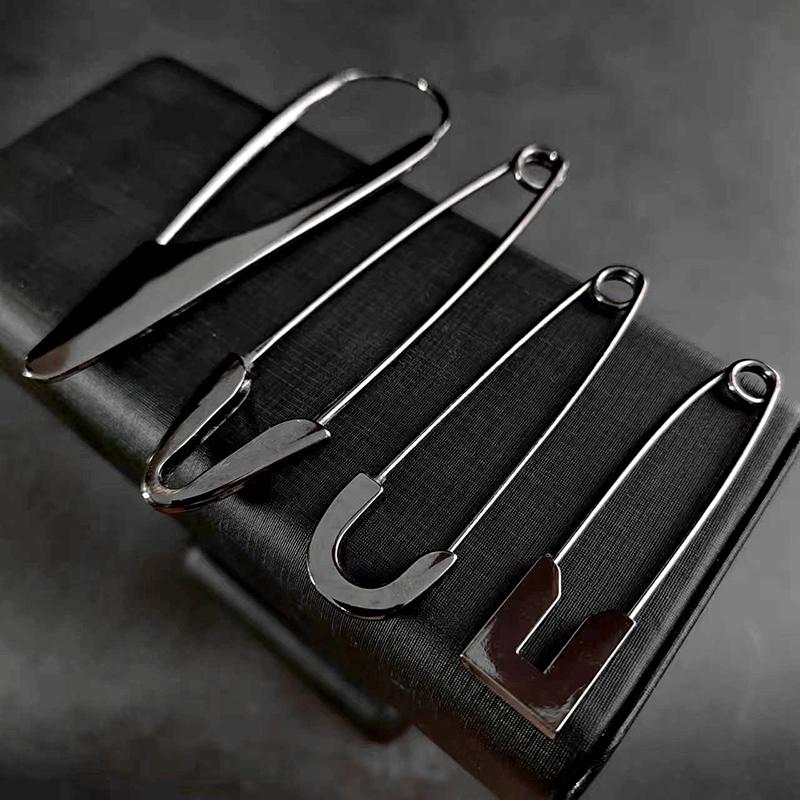 Fashionable Large Pins For Clothing Smooth Metal Safety Pins Jeans Dress Scarf Adjustable Pins