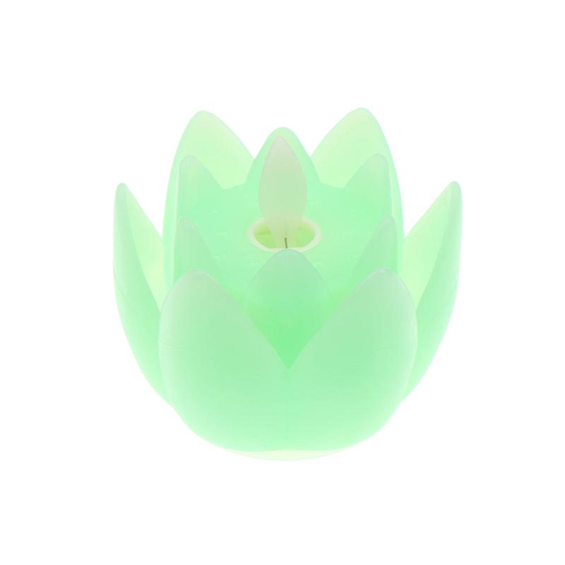 Lotus Lantern In Front Of The Temple Led Electronic Candle Lamp Buddhist Hall Lanterns Wishing Light Temple Festival Decoration