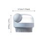 Dog Shower Brush Pet Dog Grooming Massage Bath Cleaning Brush with Shampoo Dispenser for Long Hair Dogs and Cats Shower