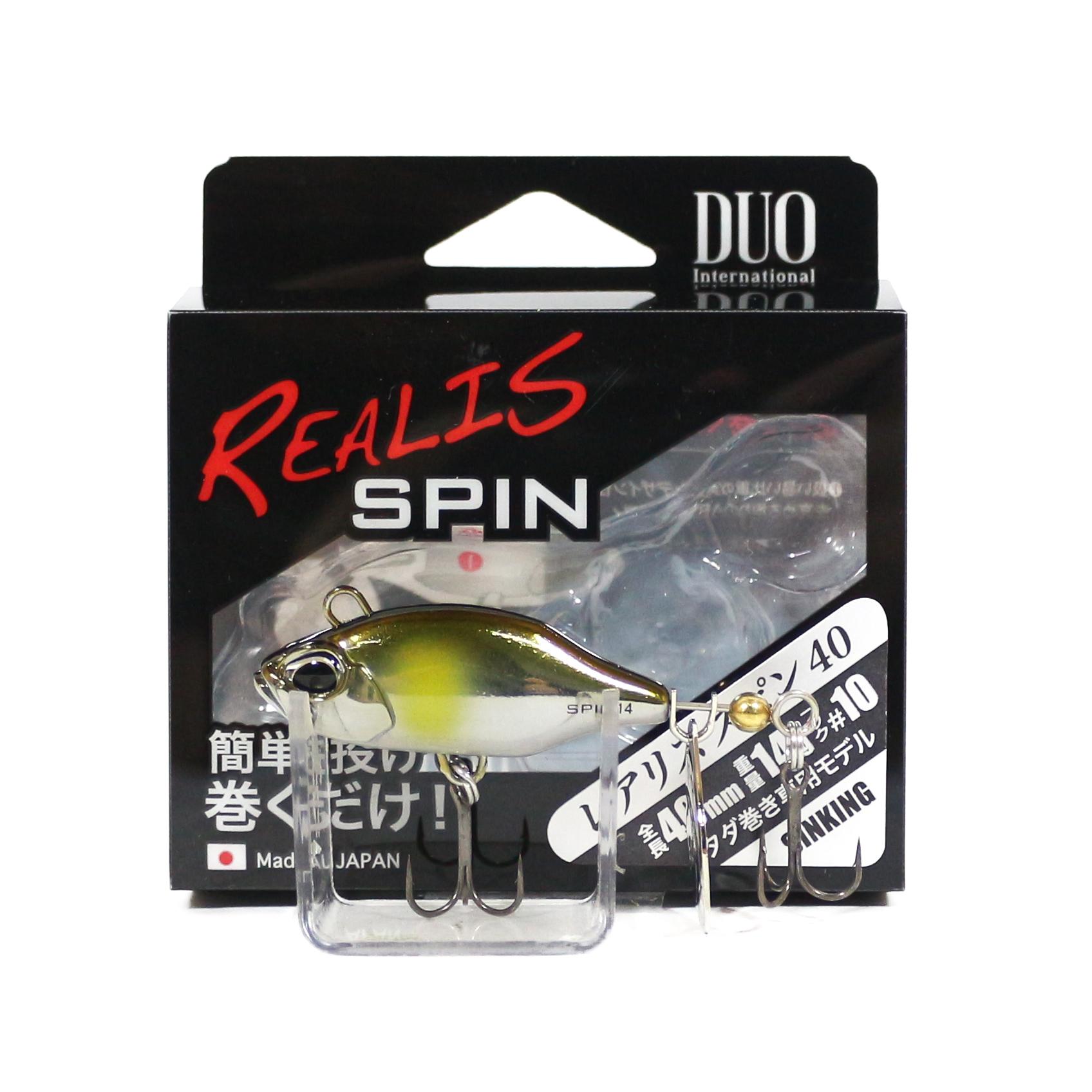 

Duo Realis Spin 40 мм, 14 грамм, спиннинговая приманка GRA3050 (4269)