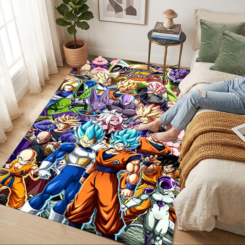 Dragon Ball Living Room Nonslip Area Rug Soft Carpet For Bedroom Game Playroom Sofa Office Home Decor Doormat Christmas Gift C9301456