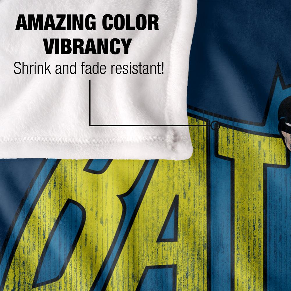 DC Comics Logo Batman Blanket