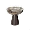Pedestal Dessert Bowl Stainless Steel with Reflective for Hosts, Home
