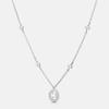 METROCITY JEWELRY Centro White Silver Necklace A202SN9118WPA
