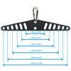 LAT Pull Down T Bar Spreader Heavy Duty Kabel Reihe Befestigungen Doppel zu Einzel D Griff für
