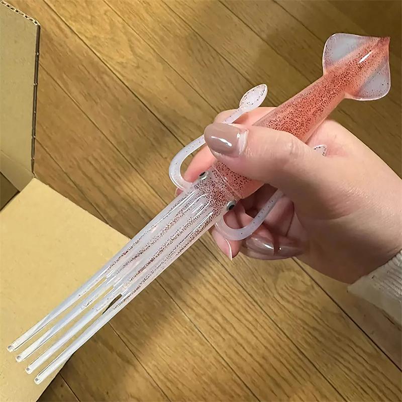 1/2 Stück Lustige Tintenfisch Sepia Gabel Obstbecher Nudelteller Gabel Instantnudelgabeln Bento-Mittagessen Gabeln Lebensmittelpicker Zahnstocher