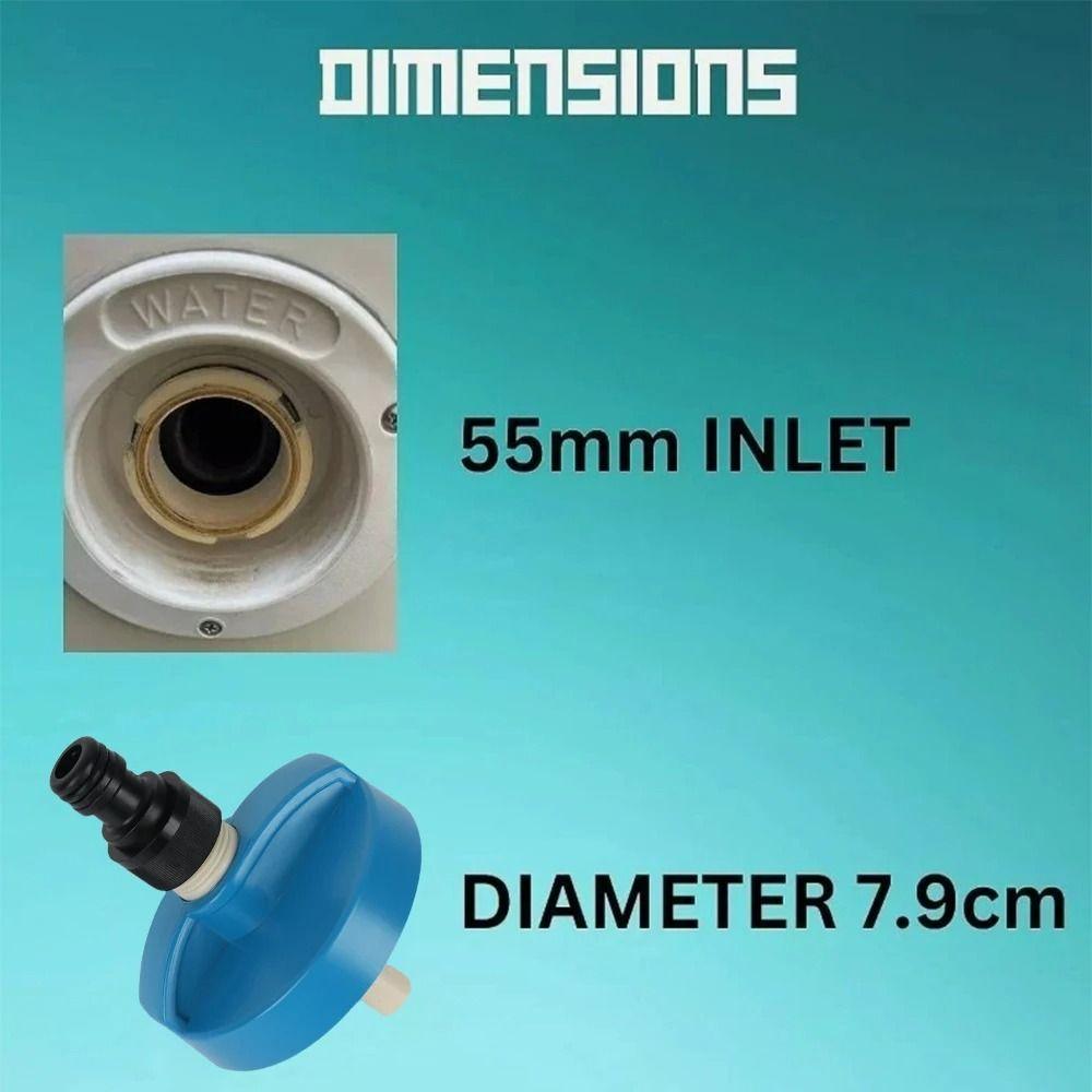 Quick Connect Water Inlet Filler Cap Filler Cap Quick Hose Connector Water Tank Inlet  Caravan