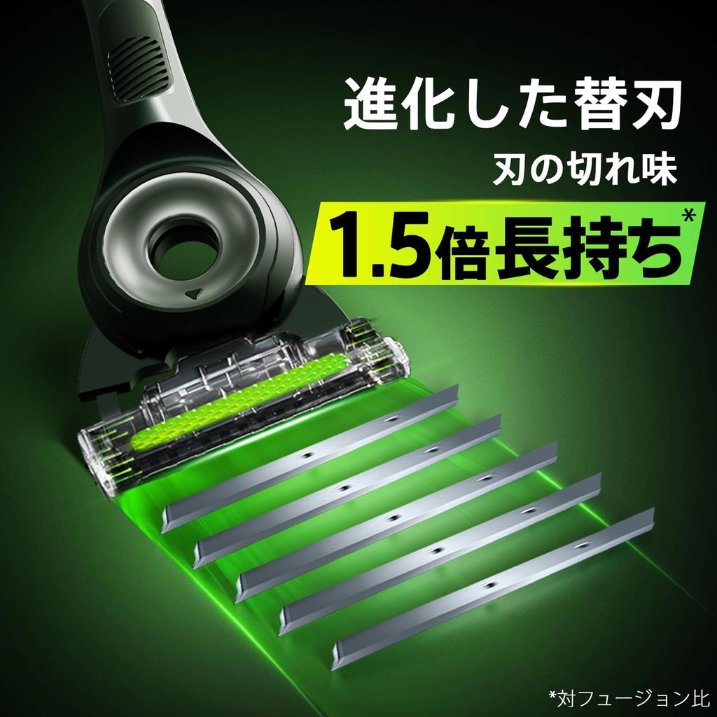 Gillette Gillette Razor Refills for Close Lab [Authentic] (6 Blades) Men, Shave, Exfoliating,