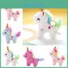 Portachiavi Peluche Unicorno Arcobaleno Carino Ingrosso Ciondolo Peluche Per Borse da Bambina
