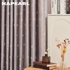 1PC NAPEARL 80% Blackout Curtain Star Pattern Thermal Insulated Curtains for Bedroom Living Room Balcony Window for Home Decor