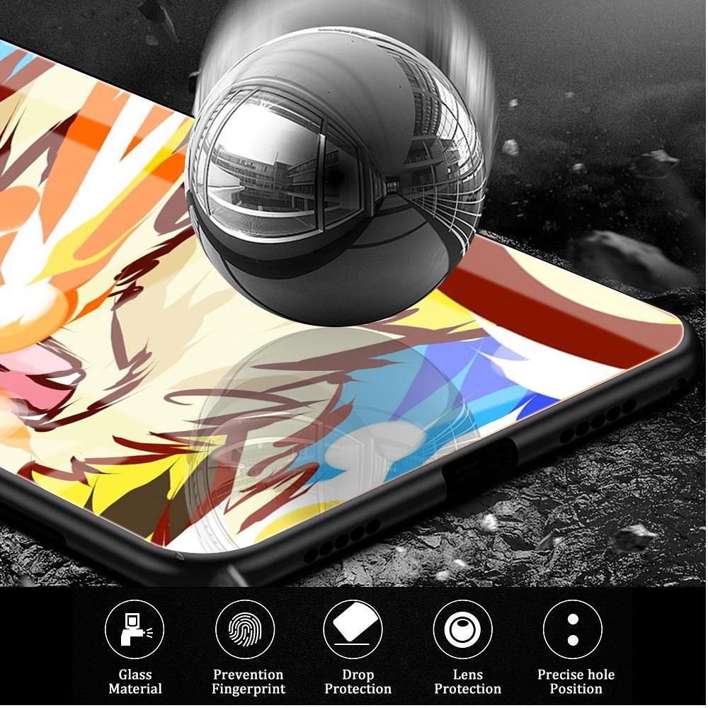 Glass Case For Xiaomi Poco X3 NFC 11 Lite 11T F3 M3 For Redmi Note 11 10 9 8 Pro 10S 9S 9A 9C Phone Cover Anime Cool Pokemon