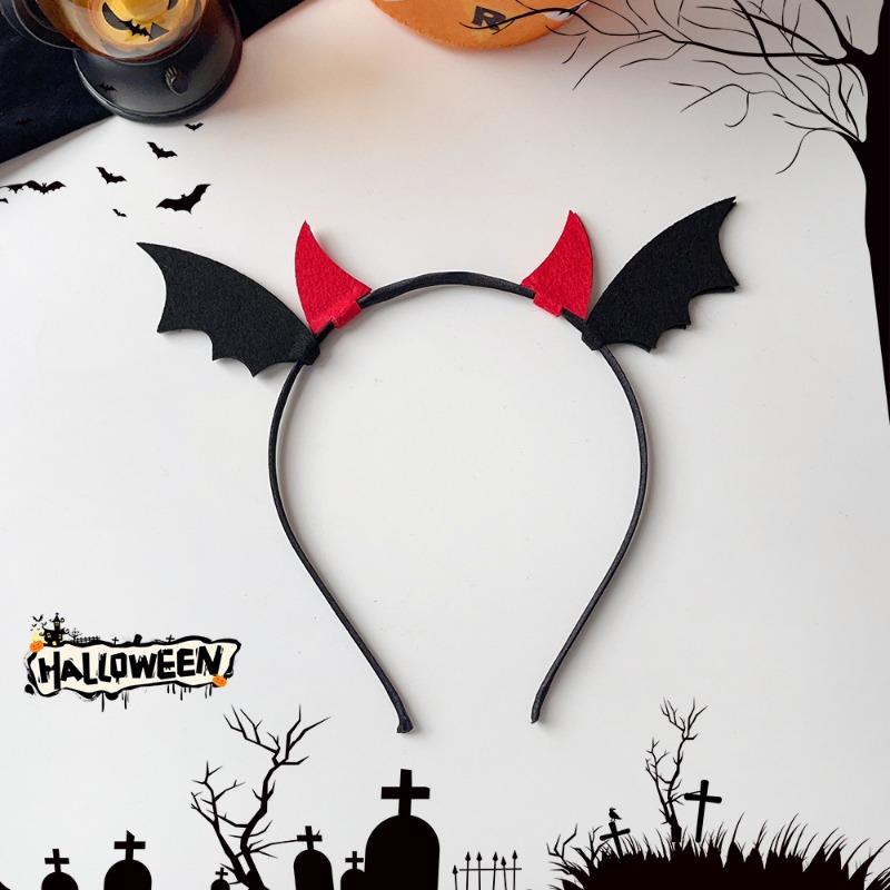 Halloween Funny Pumpkin Ghost Bat Side Clip Top Clip Festive Atmosphere Hair Accessory