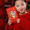 Lucky Money Wallet Money Packing Bag Purse Snake Year Mascot 2025 Red Envelope  Kids