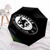 Printed Chelsea FC logo Printed Folding Umbrella,Outdoor,Leisure,And Travel Umbrella,Durable Umbrella Fabric,Birthday And Holiday Gift