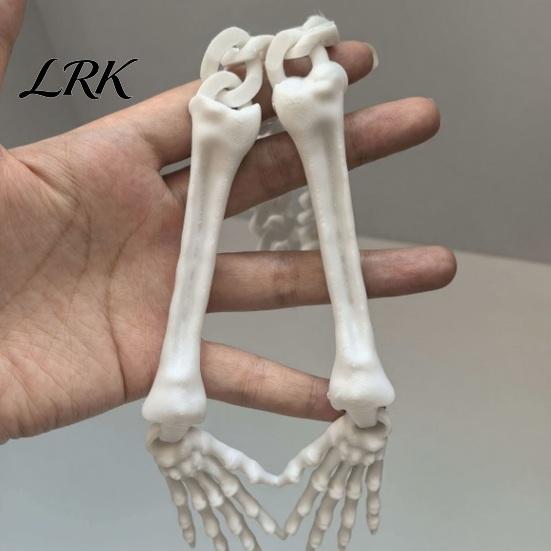 Halloween Necklace Gothic Skeleton Hand Necklace, Punk Cosplay Skull Claw Palm Choker, Costume Jewelry for Men Women