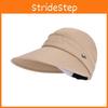 Summer Wide Brim Sun Hat With Removable Top Breathable Polyester For Outdoor Travel
