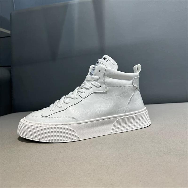 Autumn new casual thick-soled breathable high-top board shoes xs