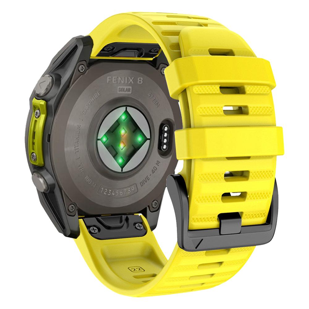 Pulseira de Relógio 22mm 26mm Para Garmin Fenix 8 Pro E 47mm 51mm/6 6X 7 7X Solar/Epix/Tactix/quatix/Instinct 3 Pulseira de Silicone