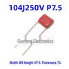 104J Multi-Voltage Film Capacitor, 0.1UF, 100V-2000V Range