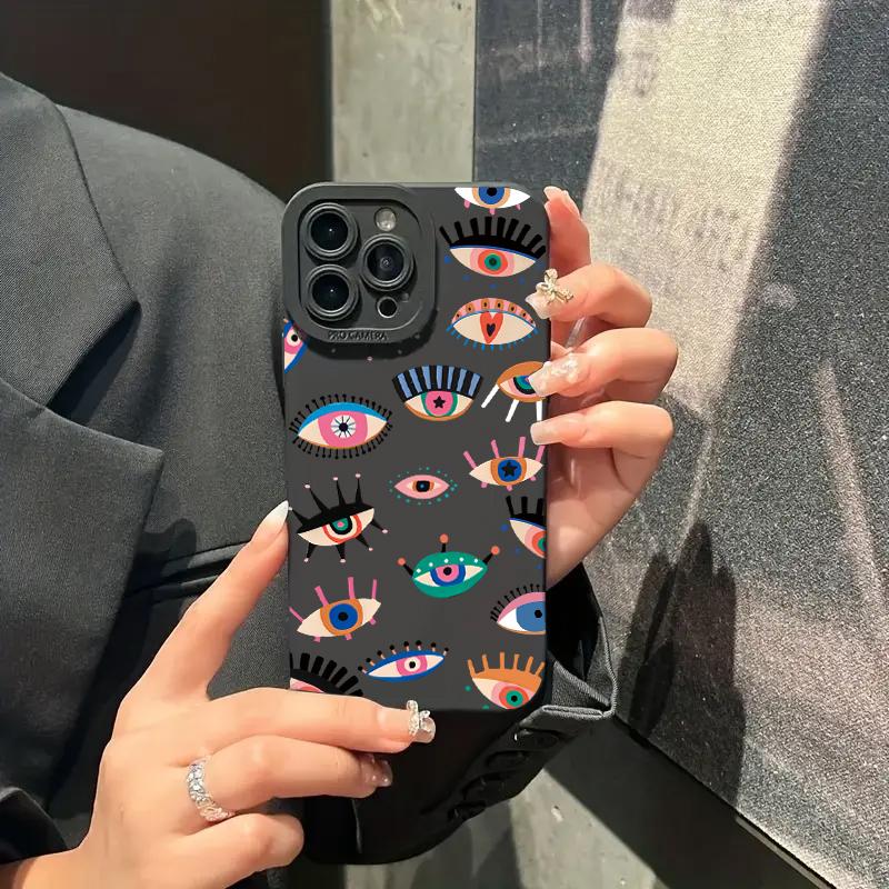 Case Cover for Samsung Galaxy S25 S24 S22 Ultra S23 FE S21 Plus A55 A54 A34 A35 A52 A53 A14 A13 A15 A32 A16 Colorful Eyes Cases