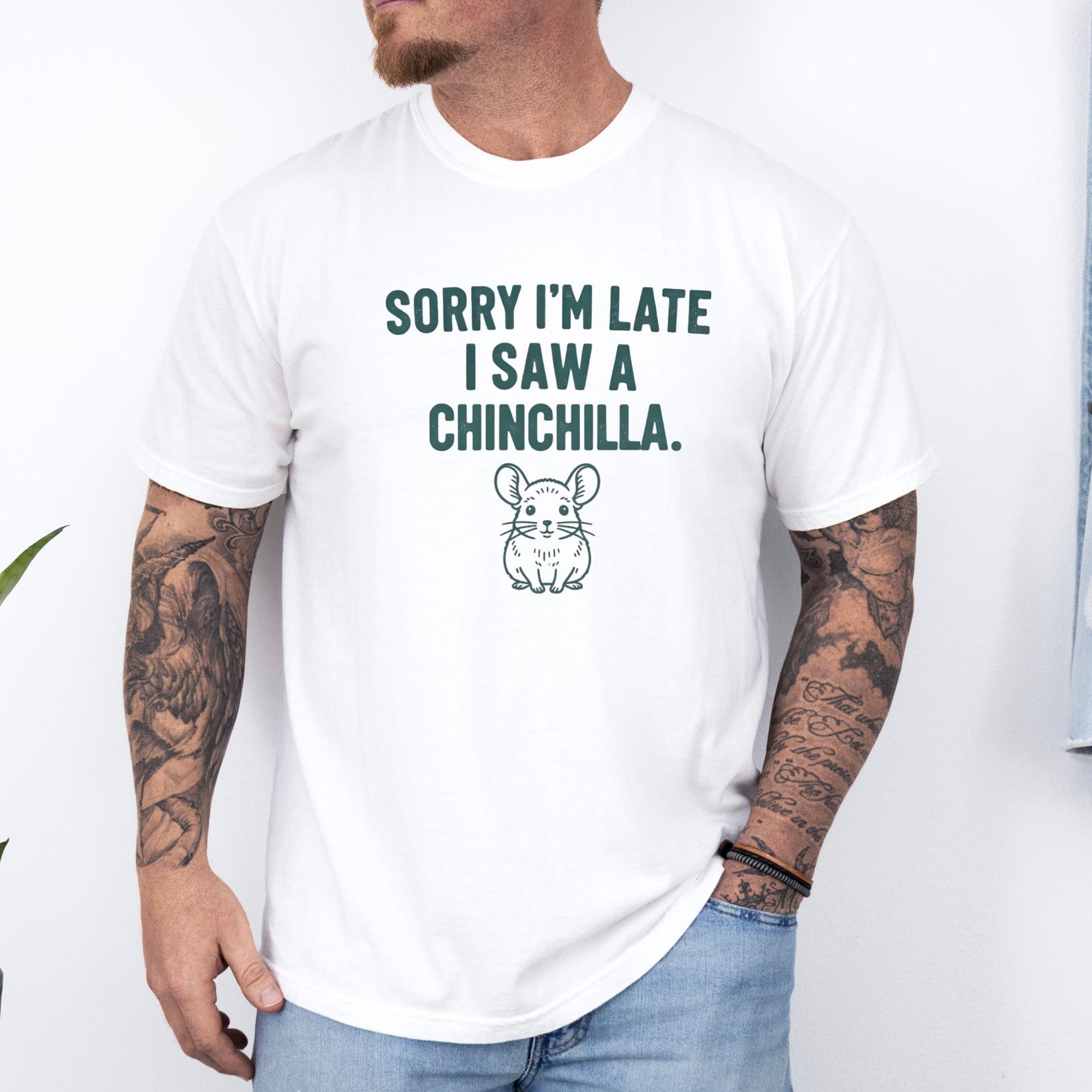 Chinchilla Shirt, Funny Chinchilla Lover Tee, Cute Rodent Graphic T shirt, Comfort Colors Animal Shirt, Pet Lover Gift, Chinchilla Owner Top L
