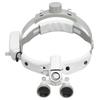 Tandheelkundige LED Verlichte Hoofdband Loep Binoculair 3.5X 320 tot 420mm LED Licht Chirurgisch Hoofd