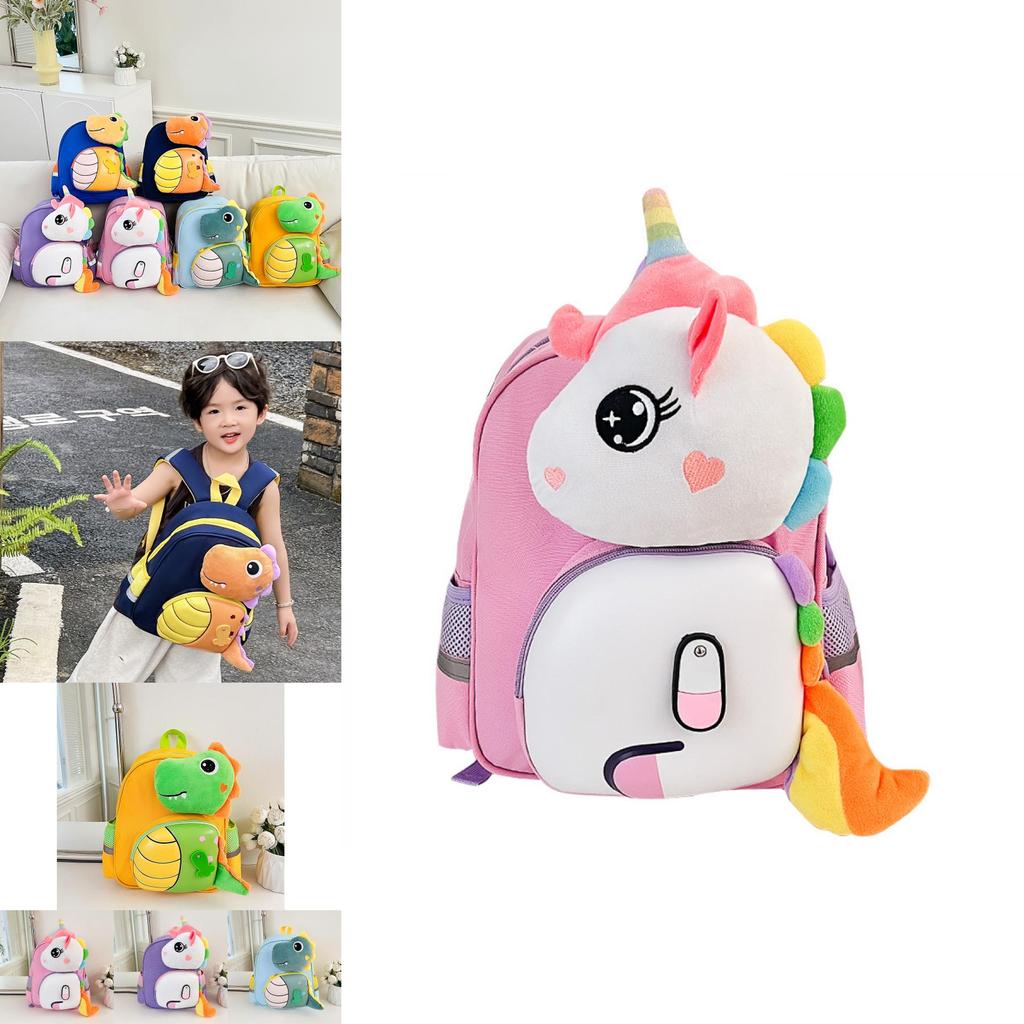 Cute Cartoon Toddler Backpack For Boys And Girls Ages 2-5 Dinosaur Theme