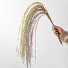 NUCHI 90CM Glitter Sequin Tassel Wheat Ear Picks for Christmas Trees, Wreaths, and Vines