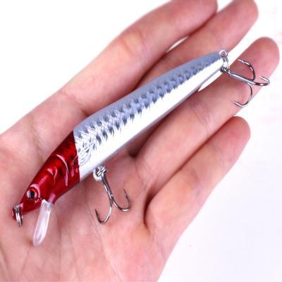 ,Fake Bait Fake Fish Bait9.5CM-8.5G10pcsLure Minnow Lua Lure Noise Lua Bait Fishing Gear Bionic Micro Bait Lua Lure Fish Bait