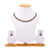 Jewellery Set Gold Plated American Diamond Necklace Set With Earrings Jewellery for Women & Girls