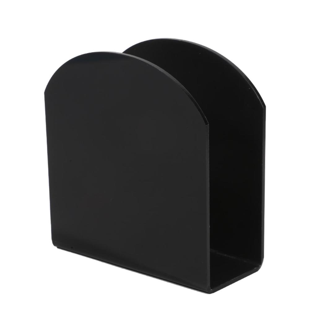 Akryl Serviettdispenser Holder Drikkebrett U-formet Gjennomsiktig Kleenexboks Serviettstativ for Lommetørkle Oppbevaringsstativ