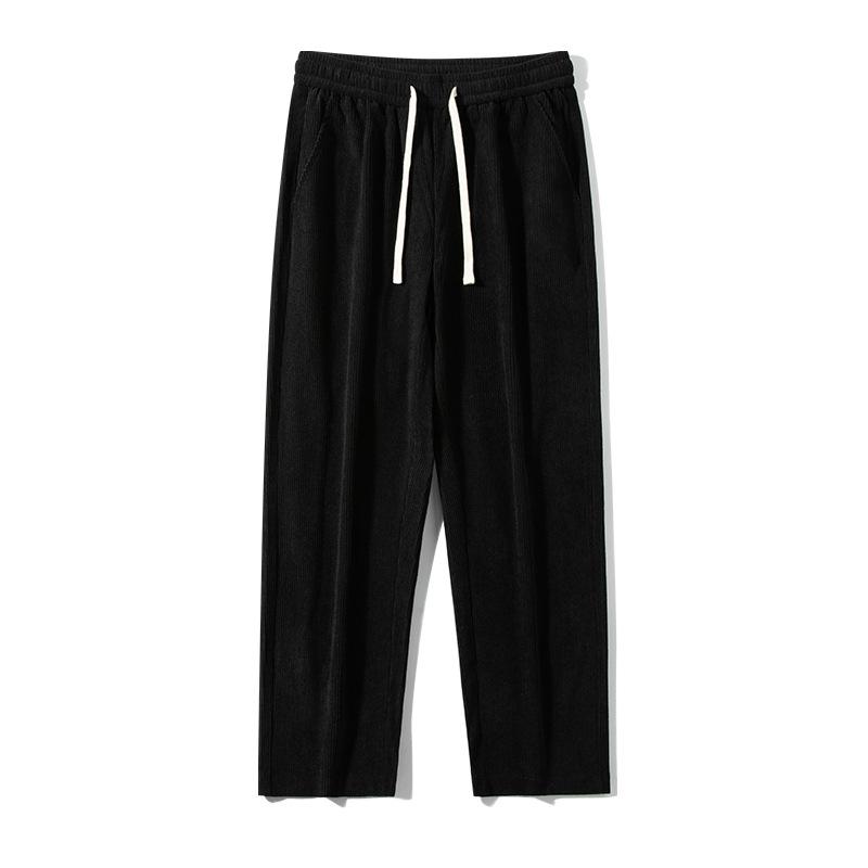 Pants Men's Spring and Autumn New Men's Corduroy Pants Casual Pants Loose Straight Floor Mopping Pants Long Pants Big Goods Main Push