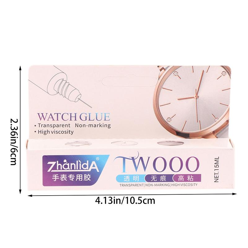 15Ml Twooo Watch Repair Glue Adhesive Waterproof Universal Clear Contact Glue Diy Phone Watch Jewelry Repair Sealant