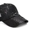 Summer Women's Rhinestone Bow Cap Mesh Breathable Sun Protection Baseball Cap Outdoor Sun Hat