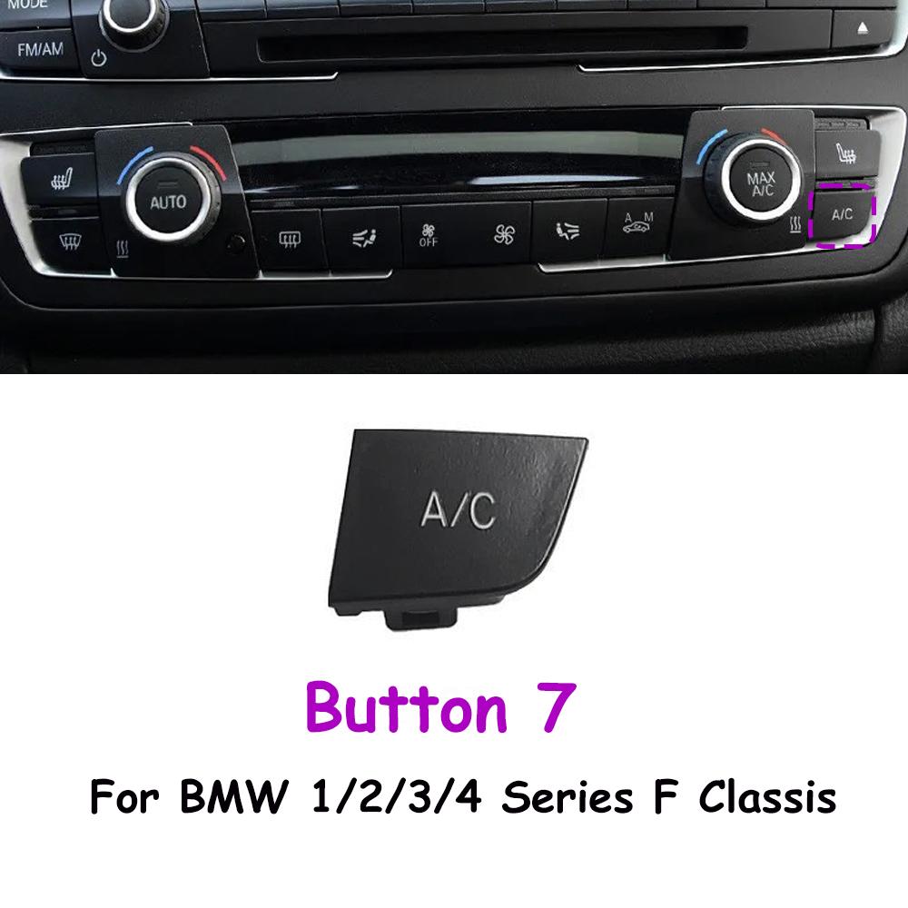 Car Dashboard Console AC Air Vent Seat Heating Switch Button MAX AUTO Repair Kit For BMW 3 Series F35 F30 F31 F34 2013-2018