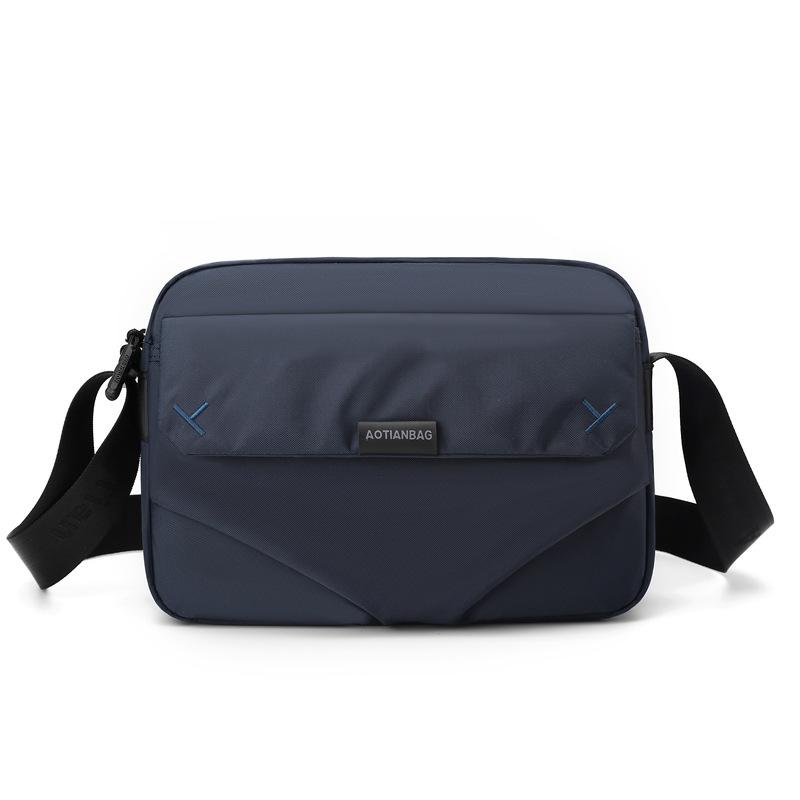 

Мужская сумка-оксфорд через плечо, сумка кроссбоди темно-синий