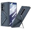 Ultra-thin Rugged Armor Magnetic Wireless Charge Bracket Case for Samsung Galaxy Z Fold 7 6 Hinge Film Integrated Protect Cover