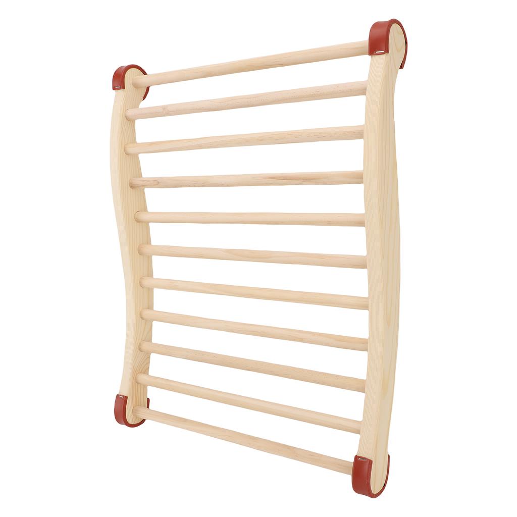 Schienale Sauna Accessori Sauna Legno Antiscivolo Design Confortevole a Forma di S Schienale Sedia Sauna