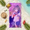 Anime Yandere Simulator Game Towel Soft Pool Gift For Travel Gym Shower Camping Quick Dry Sports Beach Towels