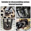 Bearing Puller High-Strength Alloy Steel Wheel Hub Bearing Three Claw Automatic Centering Flexible Expansion Tool