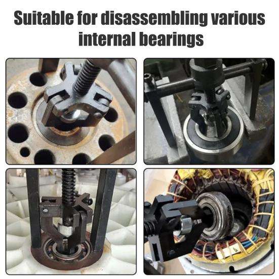Bearing Puller High-Strength Alloy Steel Wheel Hub Bearing Three Claw Automatic Centering Flexible Expansion Tool