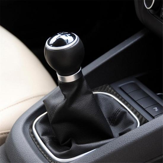 Carbon Fiber Interior Manual Gear Shift Cover Trim For Volkswagen Jetta Sedan