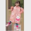 Kids' Waterproof EVA Raincoat with Large Brim and Backpack Space for Boys and Girls