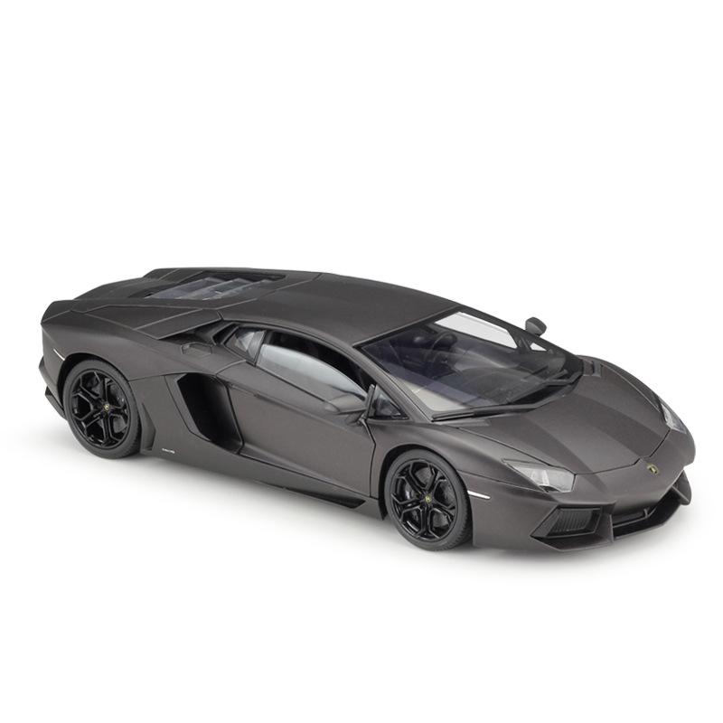 1/18 WELLY Lamborghini Aventador LP700-4 Alaşım Araba Modeli Döküm Metal Oyuncak Araçlar Araba Modeli Yüksek Simülasyon Koleksiyonu Çocuk Hediyeler