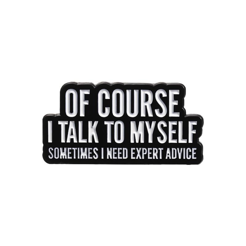 

Elegant And Black White Motivational Quote Pins For Personalized Fashion Accessories QHXZ2546