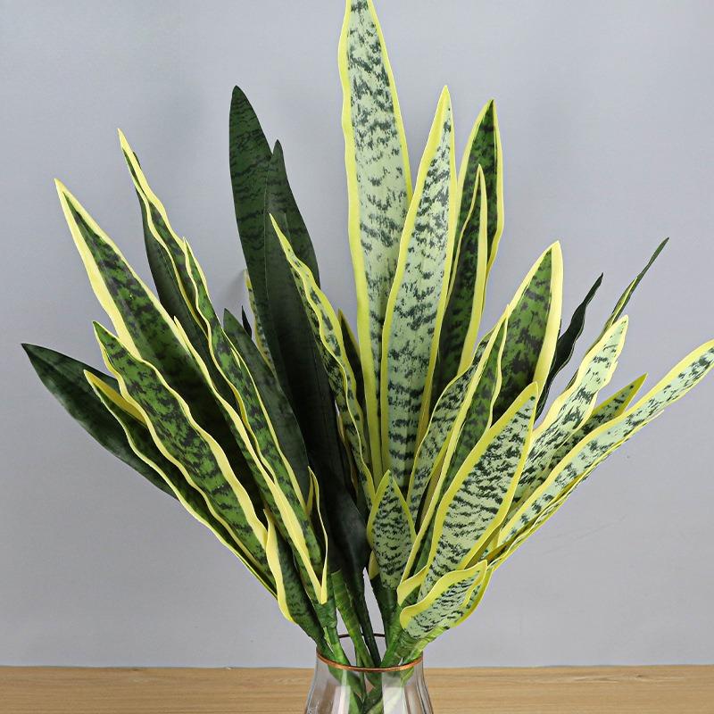 Simulierte Hupilan Gelbrand Agave Sukkulente Bonsai Falsche Blume Simulierte Blätter Gladiolen