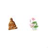 Sacred Heart Jesus Statue Collectible Figurine Decorative Wall Art Sticker for Home Living Room