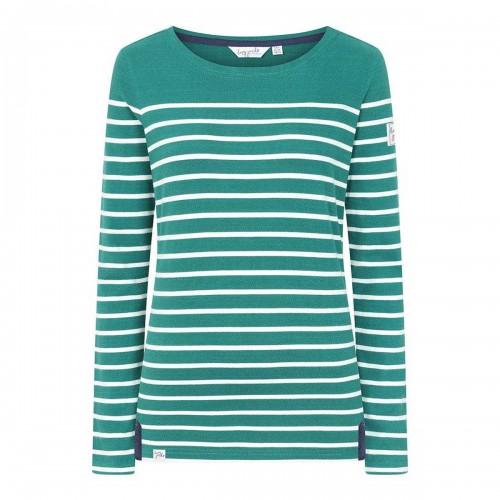Lazy Jacks Womens/Ladies Striped Breton Top